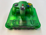 Nintendo 64 N64 Funtastic Jungle Green Console w/ Controller & Expansion Pack