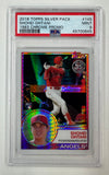 2018 Topps Silver Pack Shohei Ohtani 1983 Chrome Promo PSA 9 Mint