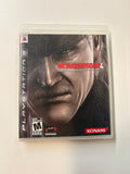 Metal Gear Solid 4 Guns of the Patriots PlayStation 3 PS3 CIB Complete in Box