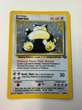 Pokemon TCG Snorlax 11/64 Jungle Holo Rare