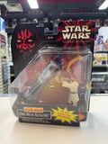 Hasbro 1999 Star Wars Episode I Obi-Wan Kenobi De Luxe SEALED NIB
