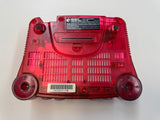 Nintendo 64 N64 Funtastic Watermelon Red Console w/ Controller & Jumper Pack