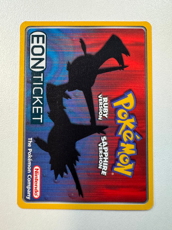 Pokémon TCG Eon Ticket Promo E-Reader Ruby & Sapphire 2003