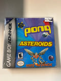 Pong/Asteroids/Yars' Revenge 2001 Gameboy Advance GBA SEALED NIB