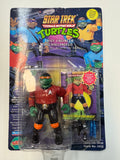 Star Trek/Teenage Mutant Ninja Turtles Michaelangelo UNPUNCHED! RARE