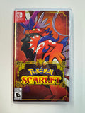 Pokémon Scarlet Nintendo Switch 2022 CIB Complete in Box