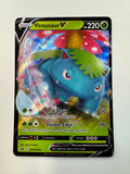Pokemon TCG Venusaur V SWSH100 2021 Full Art Black Star Promo