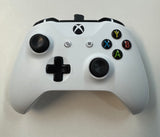 Xbox One Wireless Controller White 1708 w/ Rechargeable Battery - Tested