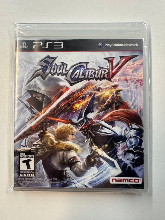 Soul Calibur V Playstation PS3 2012 Sealed