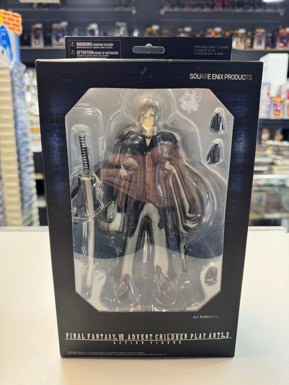 Square Enix Final Fantasy VII Advent Children Play Arts 2 Kadaj SEALED