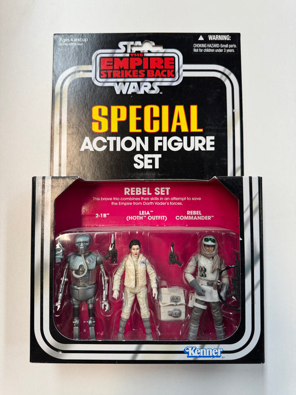 Kenner 2010 Star Wars Empire Strikes Back Rebel Action Figure Set CIB