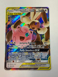 Pokemon TCG Mega Lopunny & Jigglypuff GX Tag Team 165/236 Cosmic Eclipse