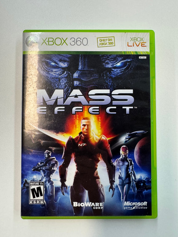 Mass Effect 2007 Microsoft XBOX 360 CIB Complete In Box