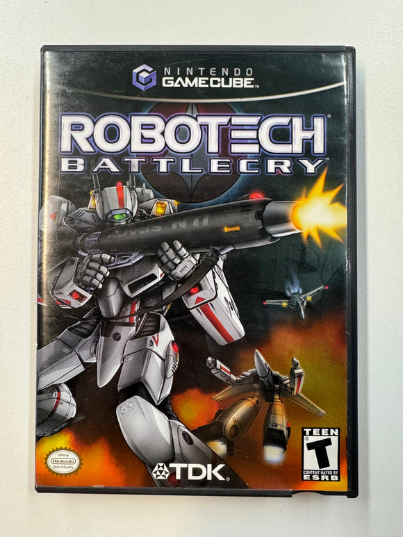 Robotech Battlecry Nintendo 2002 CIB Complete in Box w/ Inserts