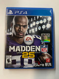 Madden NFL 25 1989-2014 PlayStation 4 PS4 CIB Complete in Box