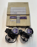 Super Nintendo SNES Console Complete w/ Controllers & Wires