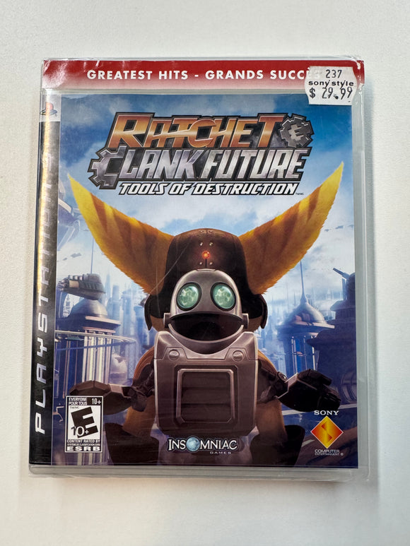 Ratchet & Clank Future Tools Of Destruction Playstation PS3 Sealed