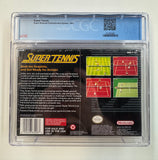 Super Tennis Nintendo SNES 1991 CGC 9.0 SEALED V-Seam A