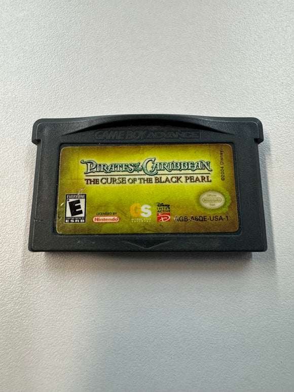 Pirates of the Caribbean Curse of the Black Pearl Nintendo GBA Cartridge