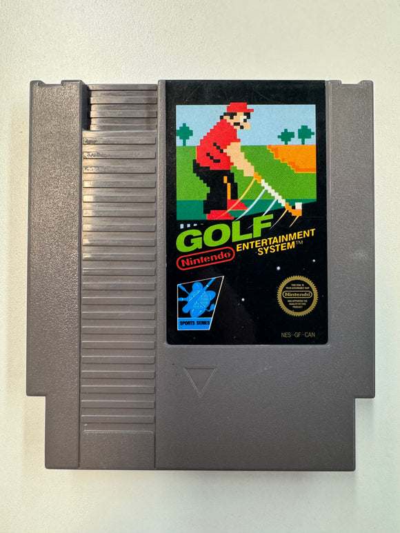 Golf NES Nintendo 1985 Authentic Cartridge Only