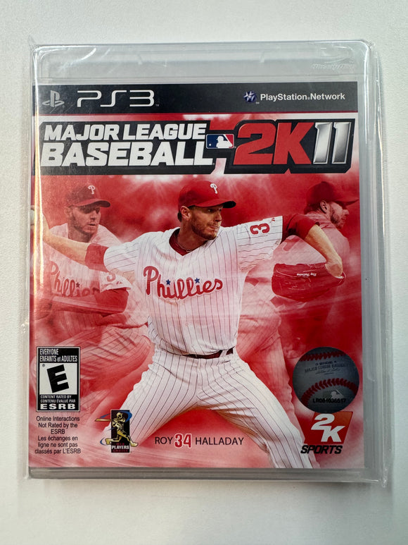 Major League Baseball 2K11 Playstation PS3 2011 Sealed