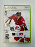 NHL 09 2008 Microsoft XBOX 360 CIB Complete In Box