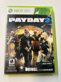Payday 2 XBOX 360 2004 CIB Complete In Box