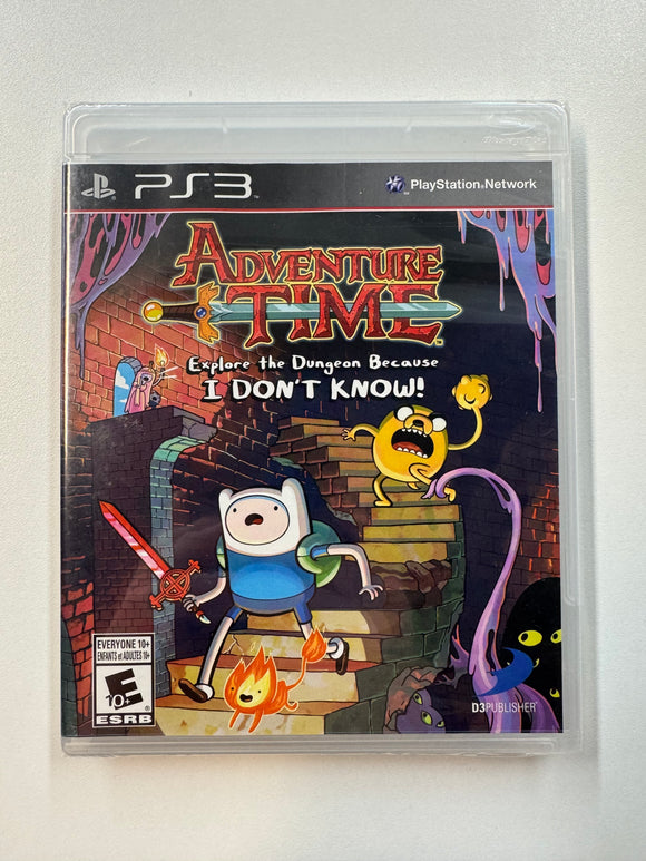 Adventure Time Explore The Dungeon Because I Don't Know PS3 Sealed