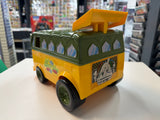 Playmates 1989 Teenage Mutant Ninja Turtles Foot Stinks Van Near Complete