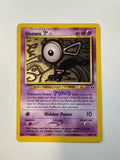 Pokémon TCG Unown F Neo Discovery Non-Holo 48/75 MINT