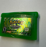 Pokemon LeafGreen Version Gameboy Advance GBA 2004 Authentic Cart