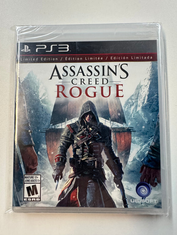Assassin's Creed Rogue Playstation PS3 2014 Sealed