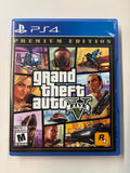 Grand Theft Auto V Premium Edition Playstation 4 PS4 CIB Complete in Box