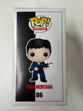 Funko Pop! Tony Montana Scarface #86 Vinyl Figure Vaulted (Damaged)