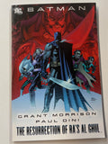DC Batman: The Resurrection Of Ra's Al Ghoul Trade Paper Back TPB