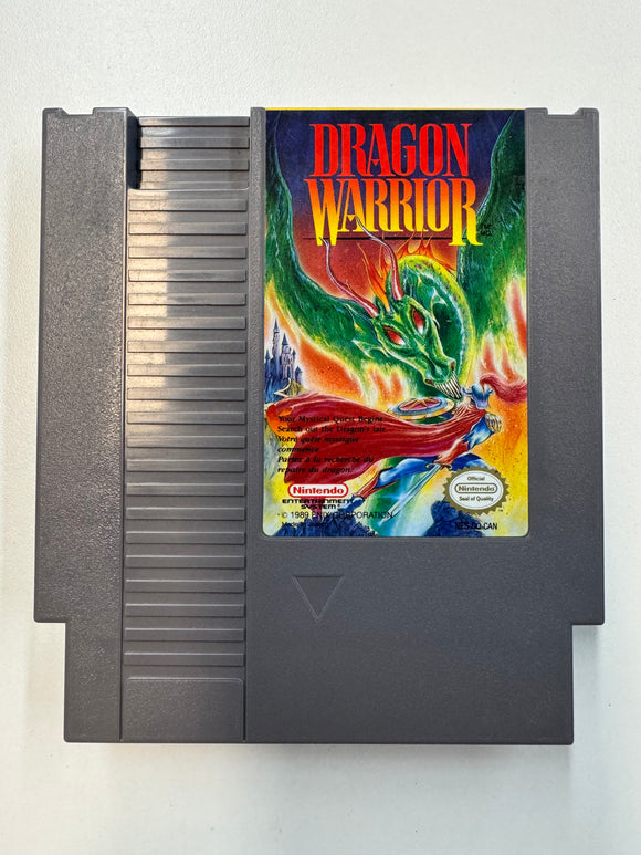 Dragon Warrior NES Nintendo 1989 Authentic Cartridge Only