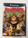 Rampage Total Destruction 2001 Nintendo Gamecube CIB w/ Manual