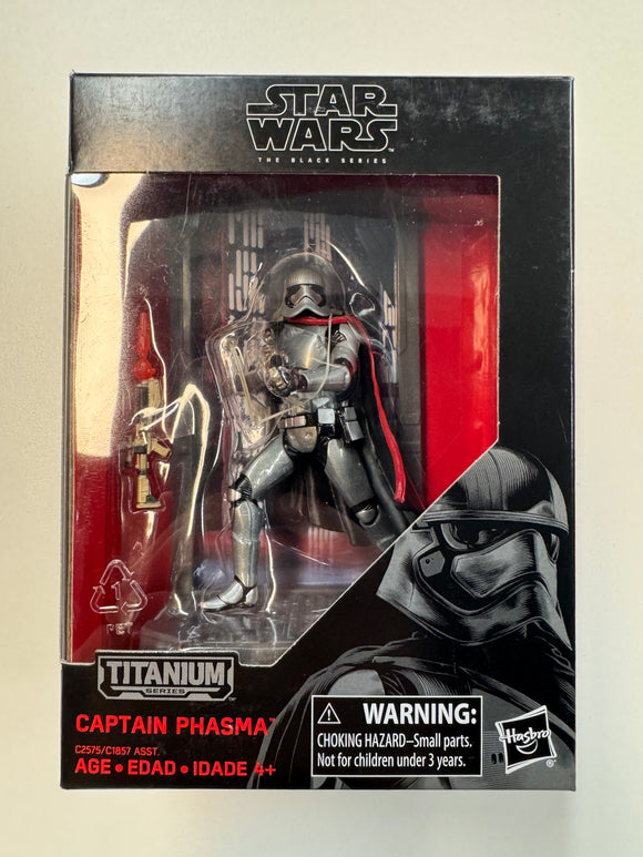 Hasbro 2017 Star Wars The Black Series Captain Phasma Titanium