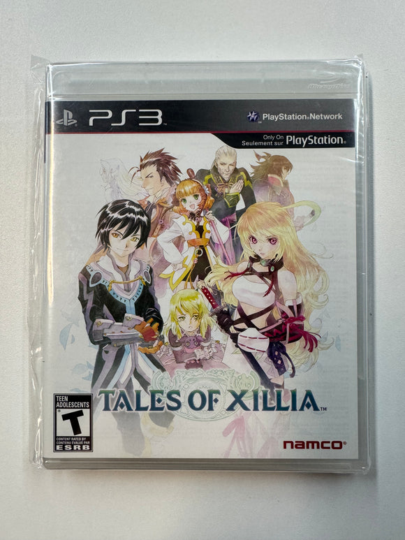 Tales Of Xillia Playstation PS3 2013 Sealed