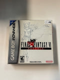 Final Fantasy VI Advance 2007 Gameboy Advance CIB Complete in Box