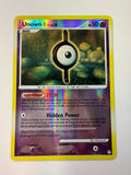 Pokemon TCG Unown (I) 37/123 Mysterious Treasures Reverse Holo Rare