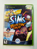 The Sims Bustin' Out 2003 Microsoft XBOX CIB Complete in Box