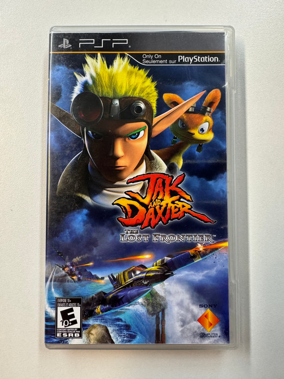 Jak and Daxter Lost Frontier PSP Sony Playstation 2009 Complete in Box CIB