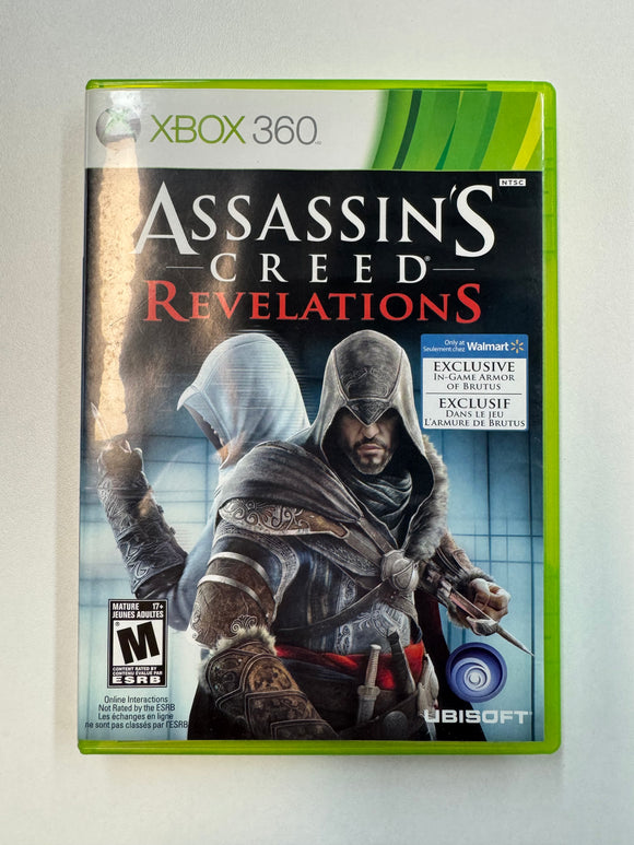 Assassin's Creed Revelations 2011 Microsoft XBOX 360 CIB Complete In Box
