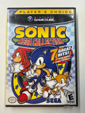 Sonic Mega Collection Players Choice Nintendo Gamecube 2002 CIB