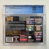 Vegas Stakes Nintendo SNES 1998 CGC 9.9 SEALED V-Seam A++