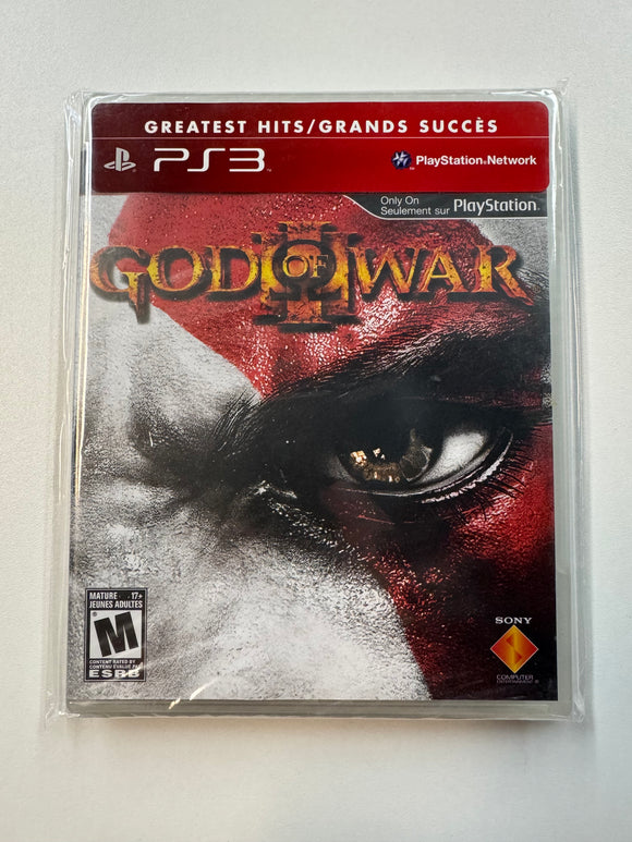 God Of War III Playstation PS3 2010 Greatest Hits Sealed