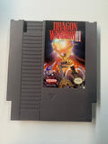 Dragon Warrior III NES Nintendo Authentic Cartridge