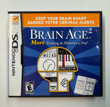 Brain Age 2 Nintendo DS CIB Complete In Box