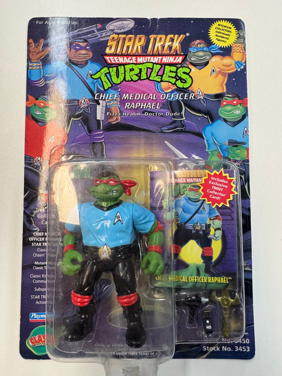 Star Trek/Teenage Mutant Ninja Turtles CMO Raphael UNPUNCHED! RARE